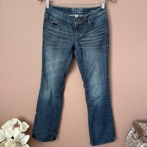 Refuge Dark Wash Boot Cut Jeans